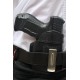 IWB 11 Funda para revólver Smith & Wesson 43 de piel negro VlaMiTex