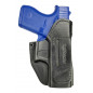 IWB 2Li Leder Holster für Glock 43 Linkshänder VlaMiTex