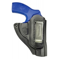 IWB 11 Holster en cuir pour Revolver Smith & Wesson 351 Noir VlaMiTex