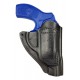 IWB 11Li Leather Revolver Holster for Smith & Wesson 360 black left-handed VlaMiTex