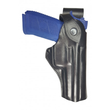 Leder Holster Canik TP9 SFX – Robustes Holster für Sportpistolen