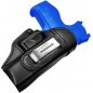 IWB 15 Leder Holster für CANIK METE SFT PRO schwarz VlaMiTex