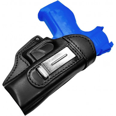 IWB 15 Leder Holster für CANIK METE SFT PRO schwarz VlaMiTex
