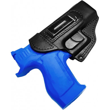 IWB 15 Leder Holster für CANIK METE SFT PRO schwarz VlaMiTex