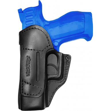 IWB 15 Leder Holster für CANIK METE SFT PRO schwarz VlaMiTex