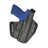 B8 Fondina da cintura in pelle per pistola Heckler & Koch 45 nero VlaMiTex