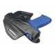 B8 Pistolera de cuero para Heckler & Koch 45 negro VlaMiTex
