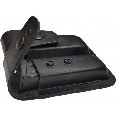 M2 Double Leather Magazine Pouch for Smith & Wesson Pistols by VlaMiTex