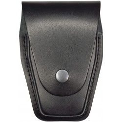 M26 Leder Tasche für Klappmesser und Multitool Werkzeug, Innenmaß 12,5 x 3,5 x 2,2 cm, schwarz, VlaMiTex