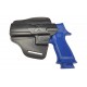 U25Li Pistolera de piel para Sig Sauer P226 LDC 2, para zurdos, negro VlaMiTex