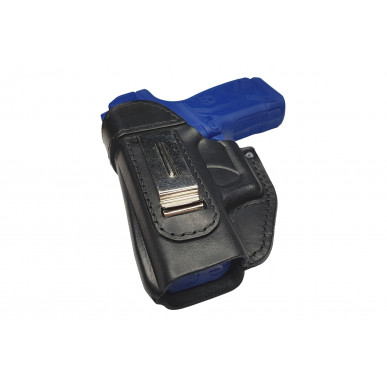IWB 2Li Leder Holster für Ruger MAX 9 Linkshänder VlaMiTex