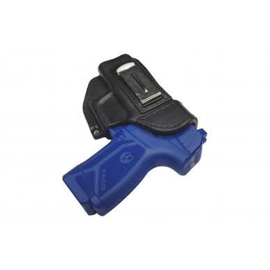 IWB 2Li Leder Holster für Ruger MAX 9 Linkshänder VlaMiTex