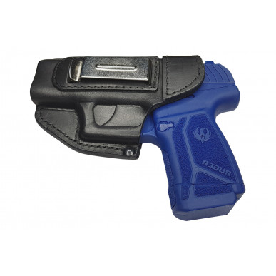 IWB 2Li Leder Holster für Ruger MAX 9 Linkshänder VlaMiTex