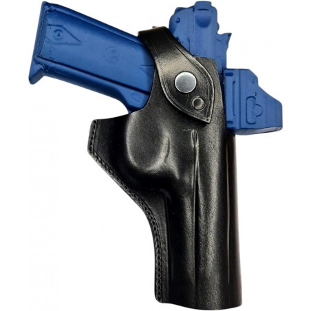 Ruger Mark IV Lite OWB Leder Holster – Rechtshänder mit Druckknopf