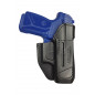 IWB 2Li Leder Holster für Ruger MAX 9 Linkshänder VlaMiTex