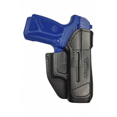 IWB 2Li Leder Holster für Ruger MAX 9 Linkshänder VlaMiTex