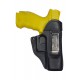 IWB 3 Holster en cuir pour ICS Sarsilmaz SAR 9 Noir VlaMiTex