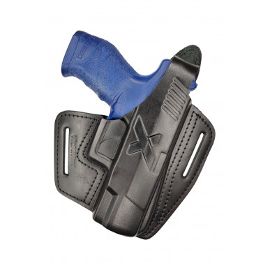 Kožené puzdro pre Walther Creed OWB – Pravák s tlačidlom