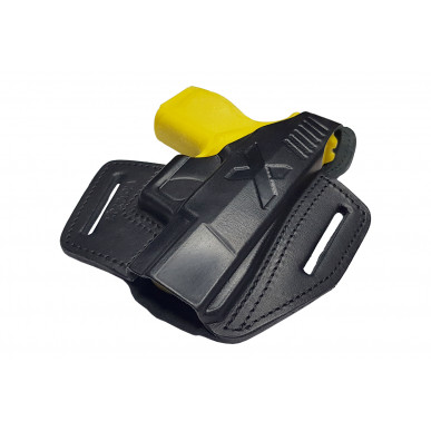 Nahkakotelo Walther P22Q OWB – Oikeakätinen, painonapilla