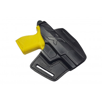 Nahkakotelo Walther P22Q OWB – Oikeakätinen, painonapilla