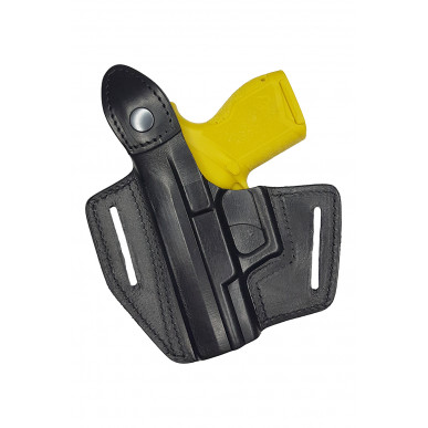 Leather Holster for Walther P22Q OWB – Right-Handed with Snap Button