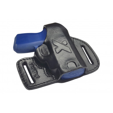 Leder Holster für Taser Pulse OWB – Rechtshänder mit Druckknopf
