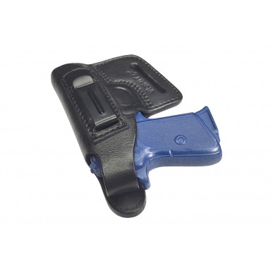 IWB 5-5 Leder Holster für PPK Walther PPKS schwarz VlaMiTex