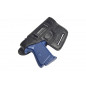 OWB / IWB 5-5 Leather Holster for Walther PPK Black VlaMiTex