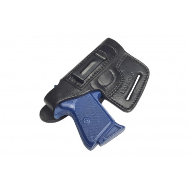 OWB / IWB 5-5 Leather Holster for Walther PPK Black VlaMiTex