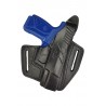 B6 Leather Holster for Ruger MAX 9 black VlaMiTex