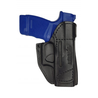 IWB 2Li Leder Holster für Springfield Hellcat Linkshänder VlaMiTex