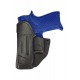 IWB 5 Leder Holster für Smith & Wesson 6906 schwarz VlaMiTex