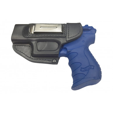 Coldre de Couro IWB para Walther PK380 – fino e ajustado para canhotos