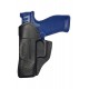 IWB 3 Leather Holster for Walther PDP 4 inch barrel black VlaMiTex