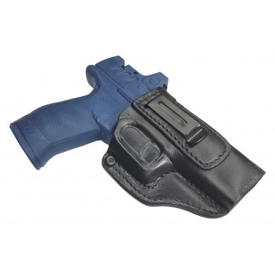 IWB 15 Leather Holster for Smith & Wesson 4006 TSW with Red Dot – front view