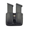 M4 Leather Magazine Holder for Double-Row Magazine fits for Glock black VlaMiTex