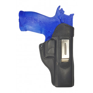 copy of IWB 7 Leder Holster für Sig Sauer P320 X-Five schwarz VlaMITex