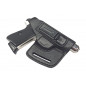 OWB / IWB 5-5 Leather Holster for Walther PP Manurhin Black VlaMiTex