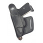 OWB / IWB 5-5 Leather Holster for Walther PP Manurhin Black VlaMiTex