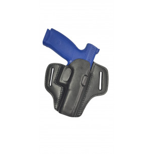 Nahkakotelo CZ P10F OWB – Red-Dot-yhteensopiva, oikeakätinen