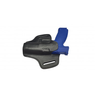 Fondina in pelle CZ P10F OWB – Compatibile con Red-Dot, Versione destra