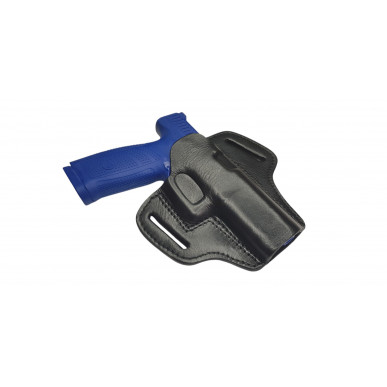 Fondina in pelle CZ P10F OWB – Compatibile con Red-Dot, Versione destra