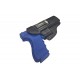 IWB 7 Leder Holster für Glock 34 schwarz VlaMiTex