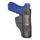 IWB 7 Leder Holster für Glock 35 schwarz VlaMiTex