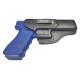 IWB 7 Holster pour Glock 35 en cuir, Noir, VlaMiTex