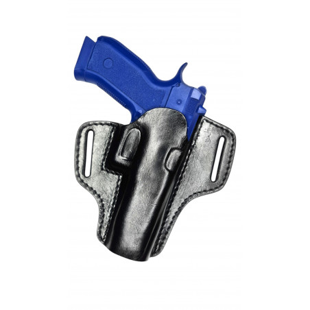 Coldre de Couro CZ Shadow 2 OWB – Destro, Compatível com Red-Dot