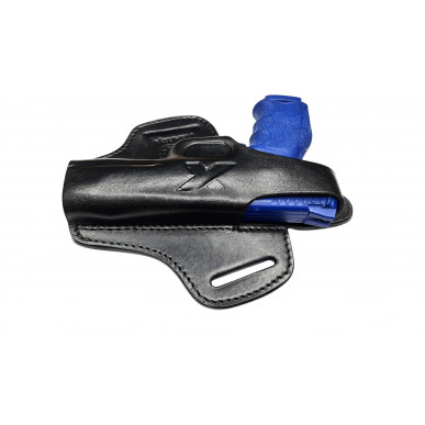 Coldre de Couro VlaMiTex Pancake para H&K VP9A1F & SFP9 SD com Mira de Ponto Luminoso