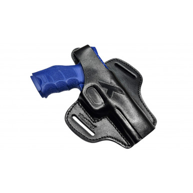 VlaMiTex Pancake kožené puzdro pre H&K VP9A1F & SFP9 SD s kolimátorom