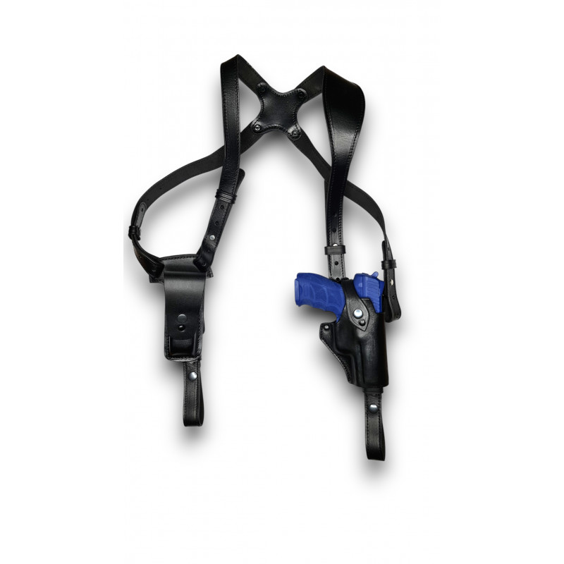 SD 5 Leder Schulterholster für HK P30 mit Red Dot (Rotpunkt-Visier) schwarz VlaMiTex SD 5 Leder Schulterholster für HK P30 mit Red Dot (Rotpunkt-Visier) schwarz VlaMiTex