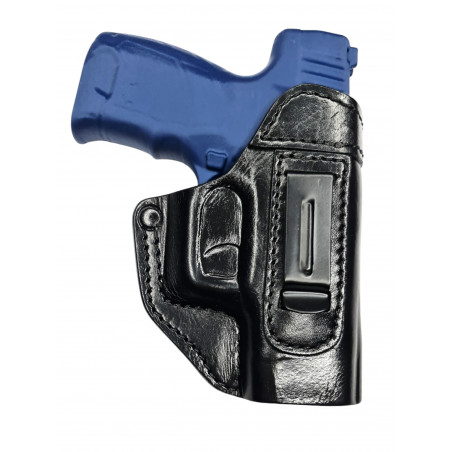 Кожна футрола за Glock 19 OWB – за десноруке са дугметом